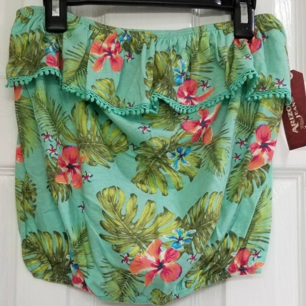 Arizona floral tube top
